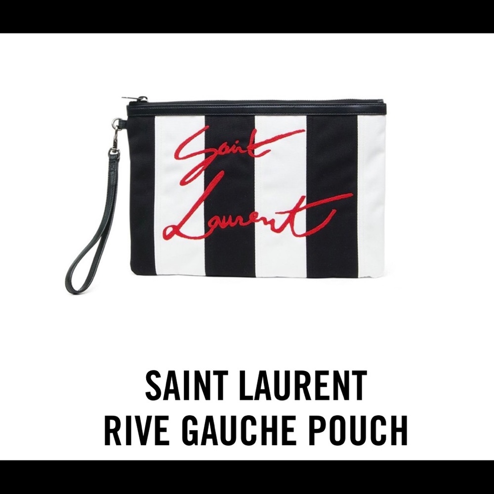 SAINT LAURENT
RIVE GAUCHE POUCH